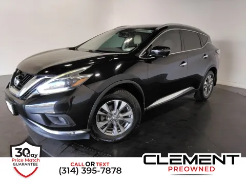 Black 2018 Nissan Murano SL for sale in Florissant, MO