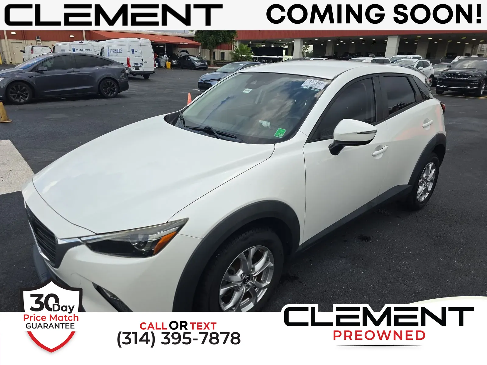 White 2019 Mazda CX-3 Sport for sale in Florissant, MO