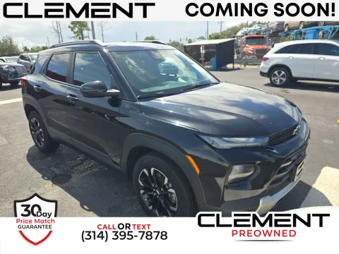 Black 2022 Chevrolet TrailBlazer LT for sale in Florissant, MO