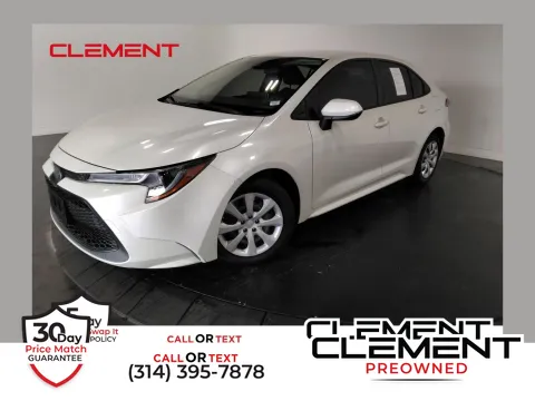 White 2020 Toyota Corolla LE for sale in Florissant, MO