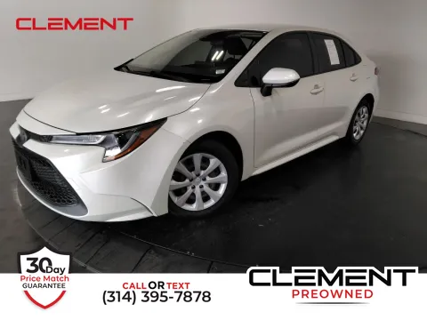 White 2020 Toyota Corolla LE for sale in Florissant, MO
