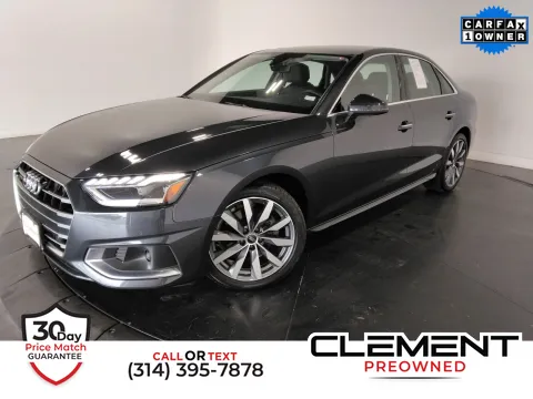 Black 2021 Audi A4 40 Premium Plus for sale in Florissant, MO
