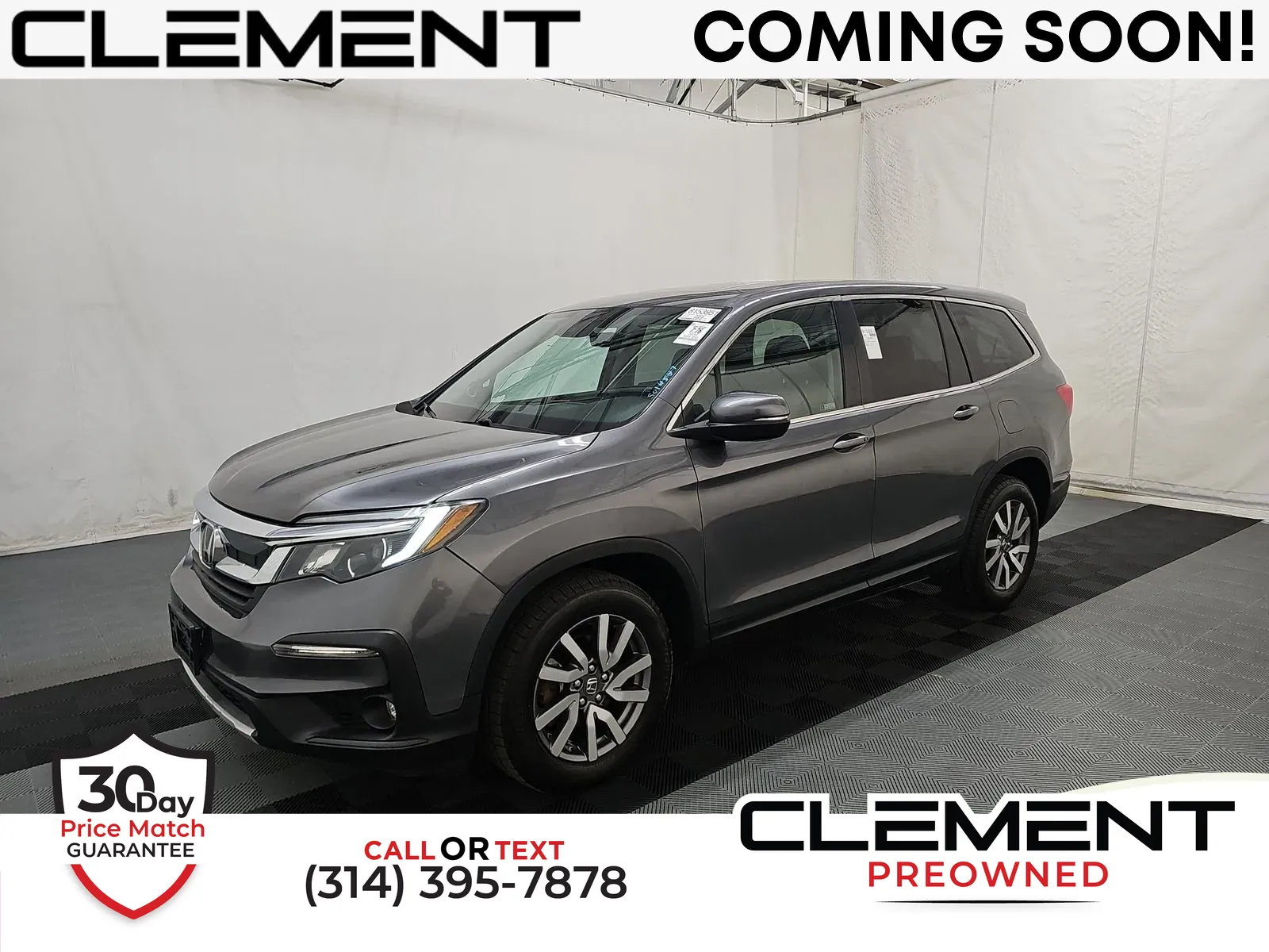Gray 2019 Honda Pilot EX-L for sale in Florissant, MO