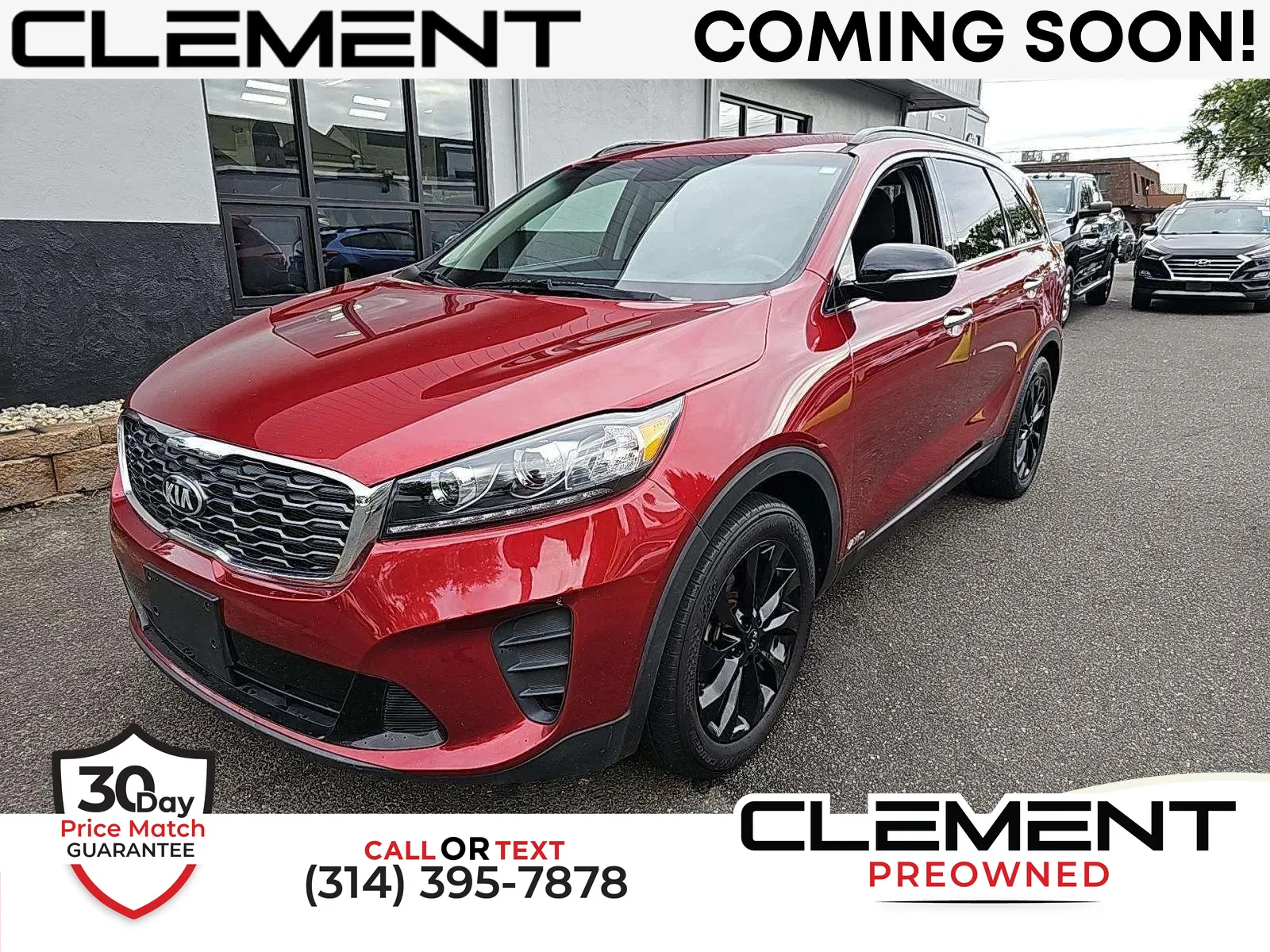 Red 2020 Kia Sorento S for sale in Florissant, MO