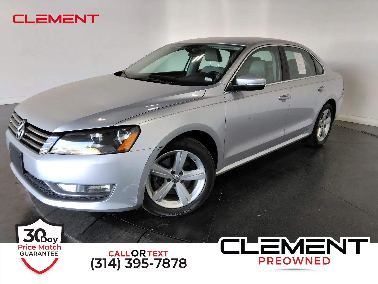 Silver 2015 Volkswagen Passat 1.8T Limited Edition for sale in Florissant, MO
