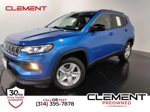 Blue 2022 Jeep Compass Latitude for sale in Florissant, MO