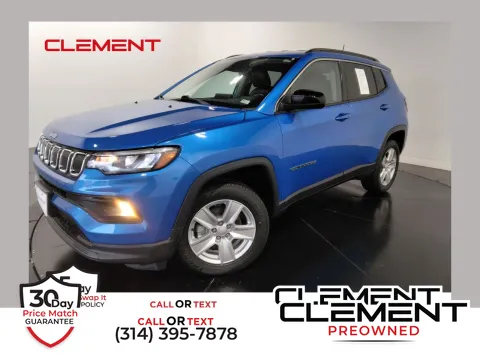 Blue 2022 Jeep Compass Latitude for sale in Florissant, MO