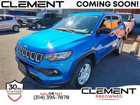 Blue 2022 Jeep Compass Latitude for sale in Florissant, MO
