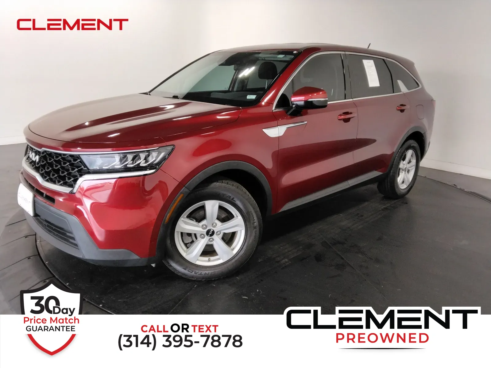 Red 2023 Kia Sorento LX for sale in Florissant, MO