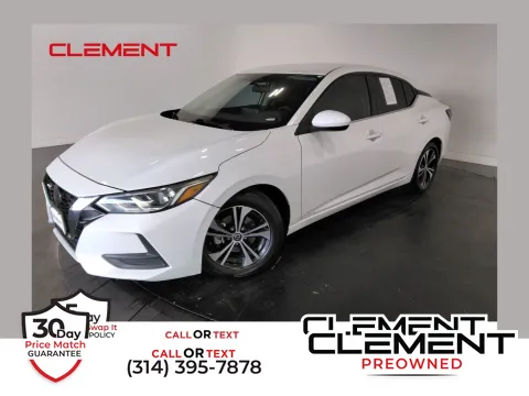 White 2022 Nissan Sentra SV for sale in Florissant, MO