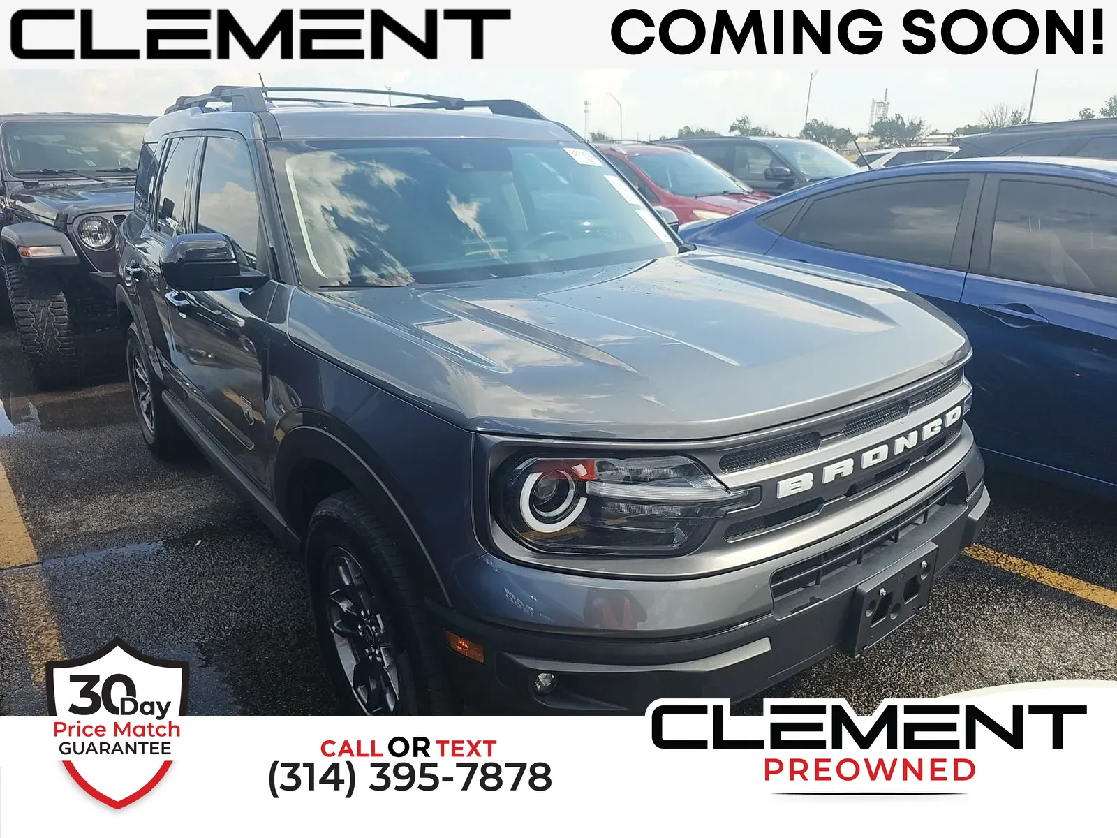 Gray 2022 Ford Bronco Sport Big Bend for sale in Florissant, MO