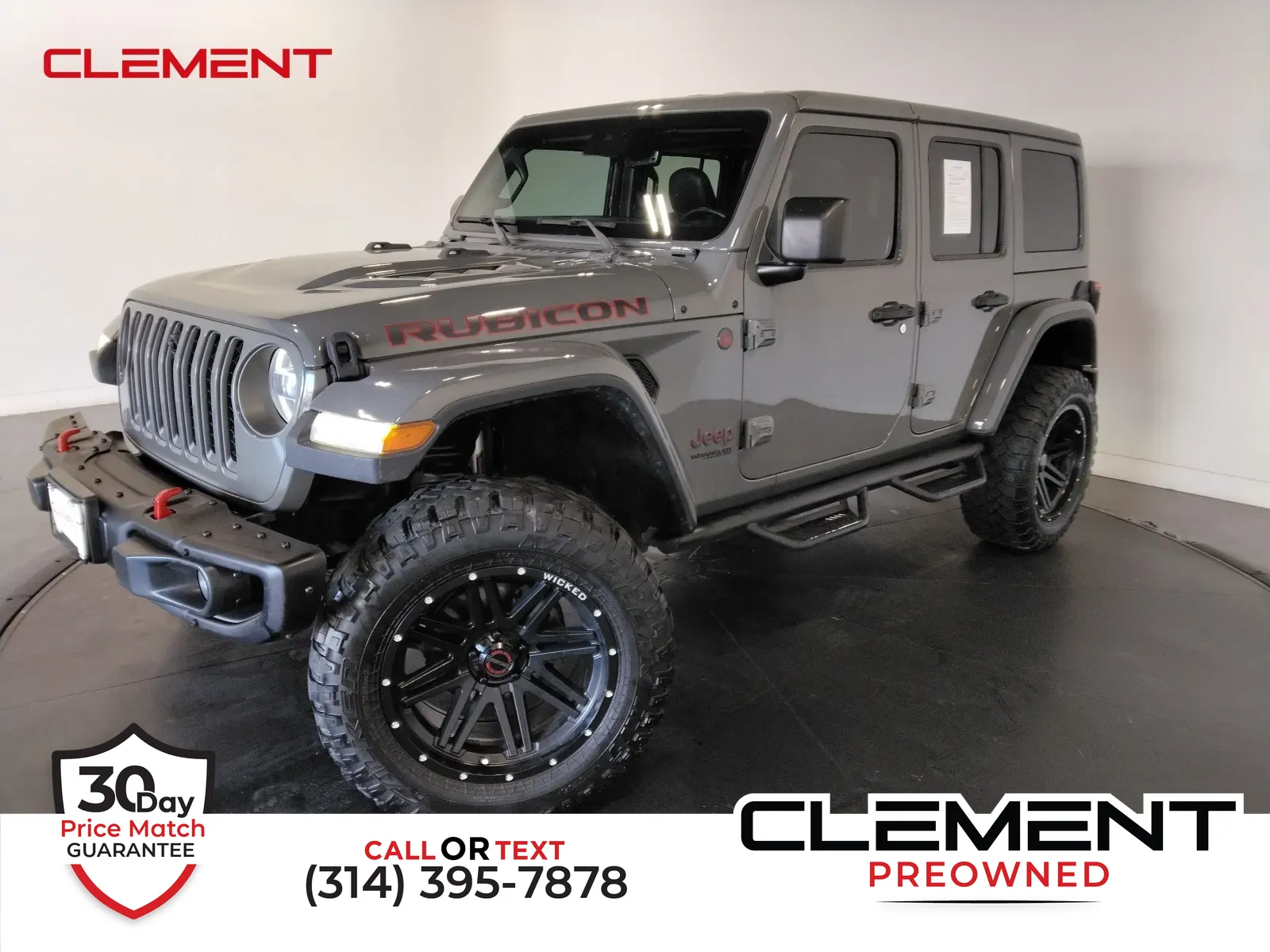 Gray 2021 Jeep Wrangler Unlimited Rubicon for sale in Florissant, MO