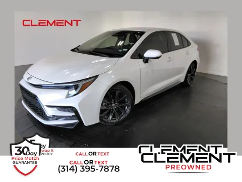 White 2024 Toyota Corolla SE for sale in Florissant, MO