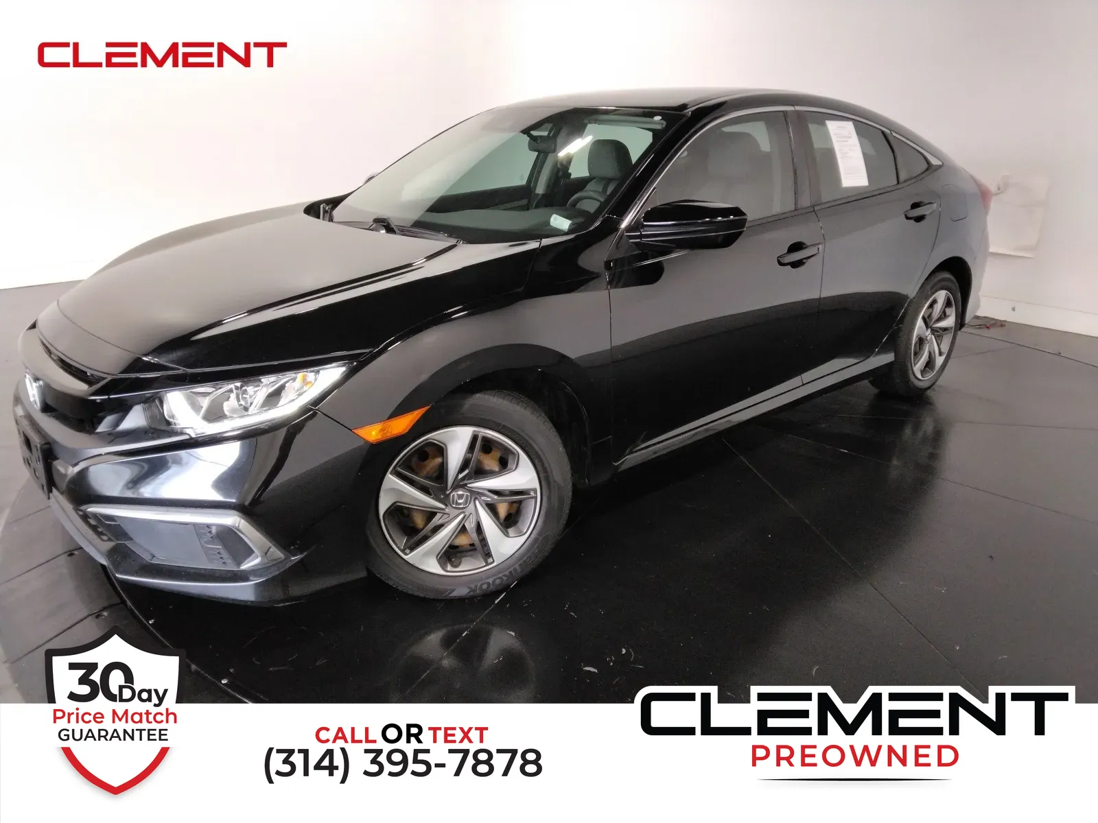 Beige 2019 Honda Civic LX for sale in Florissant, MO