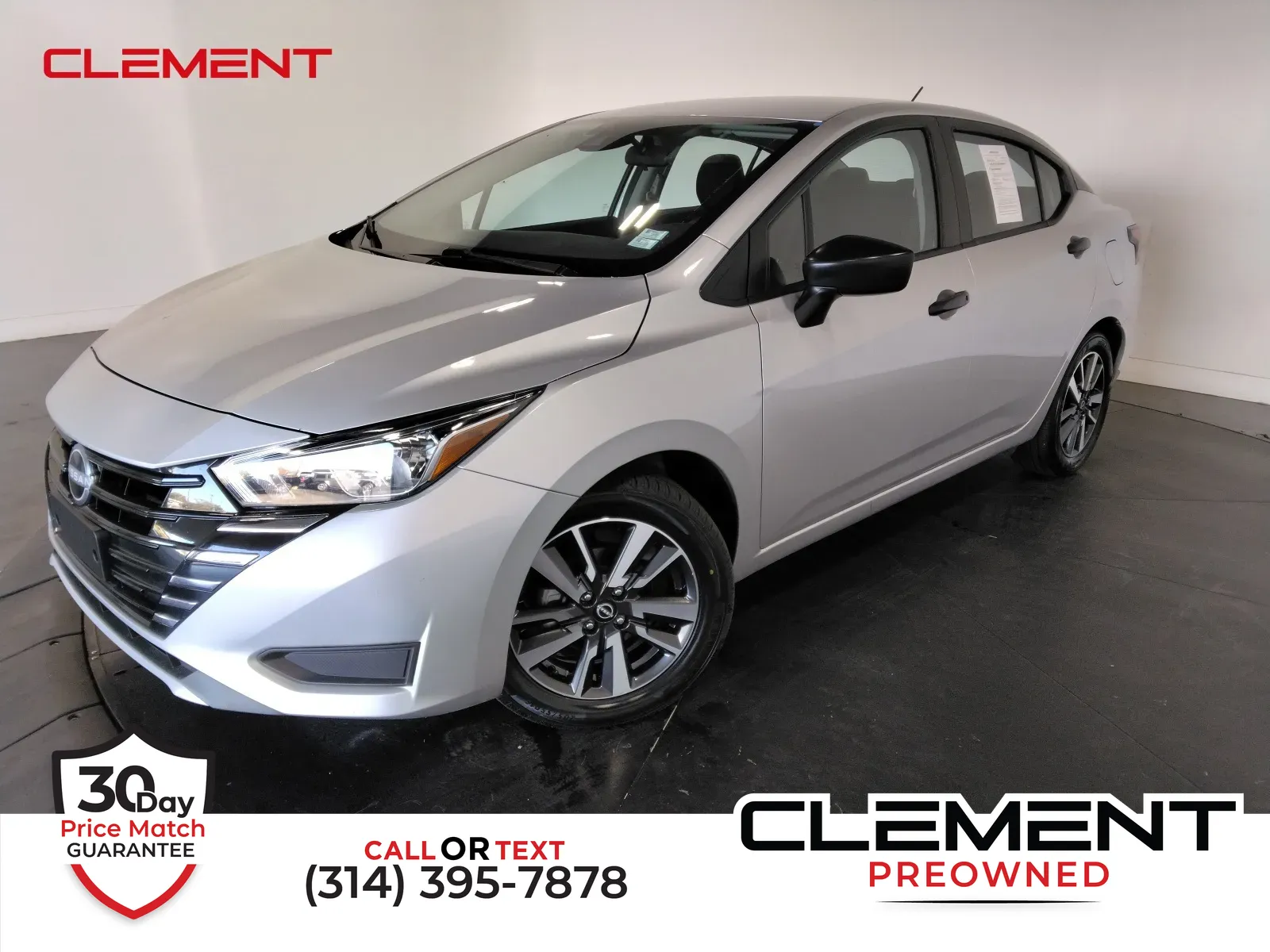 Silver 2024 Nissan Versa 1.6 S for sale in Florissant, MO