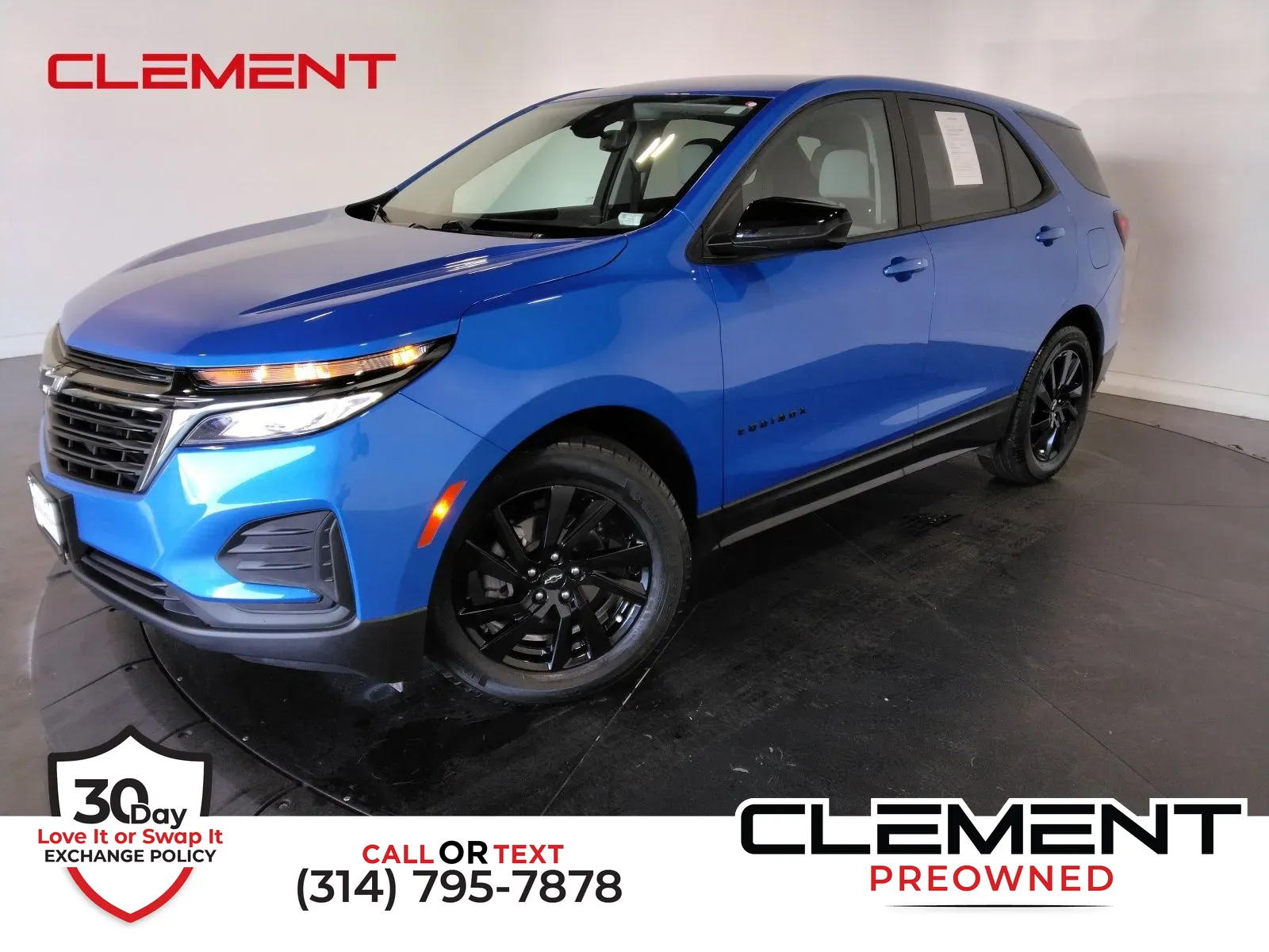 Blue 2024 Chevrolet Equinox LS for sale in Florissant, MO