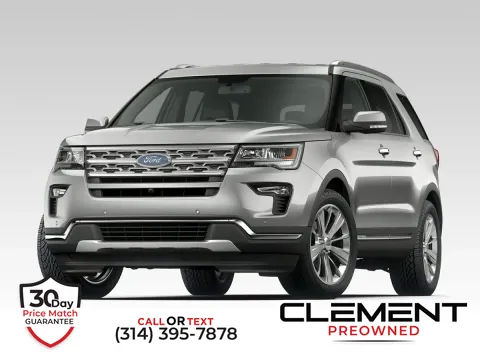 Black 2018 Ford Explorer XLT for sale in Florissant, MO