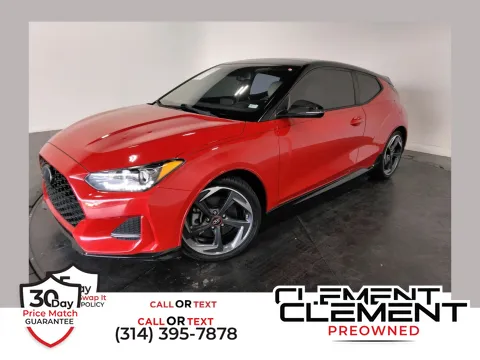 Red 2020 Hyundai Veloster Turbo Ultimate for sale in Florissant, MO