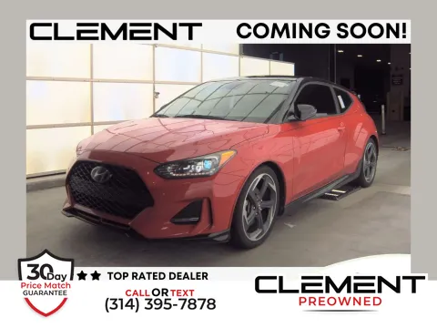 Red 2020 Hyundai Veloster Turbo Ultimate for sale in Florissant, MO