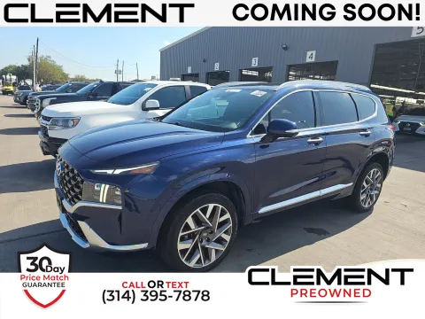 Blue 2022 Hyundai Santa Fe Calligraphy for sale in Florissant, MO