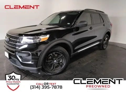 Black 2022 Ford Explorer XLT for sale in Florissant, MO