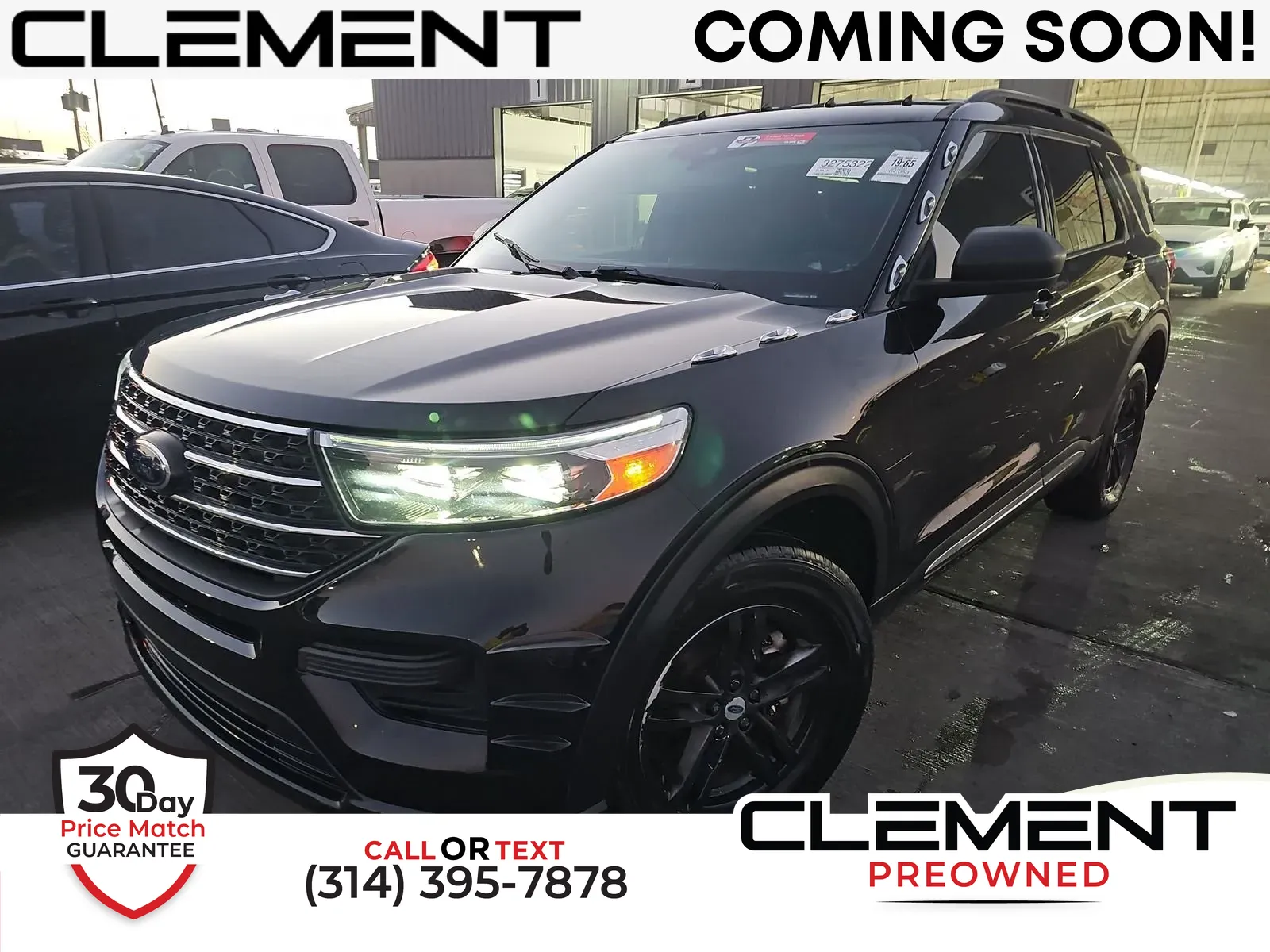 Black 2022 Ford Explorer XLT for sale in Florissant, MO