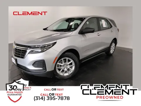 Silver 2022 Chevrolet Equinox LS for sale in Florissant, MO