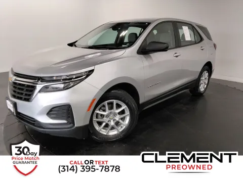 Silver 2022 Chevrolet Equinox LS for sale in Florissant, MO