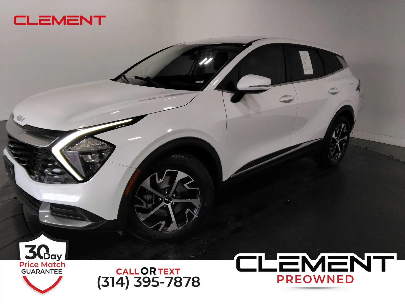 White 2023 Kia Sportage EX for sale in Florissant, MO