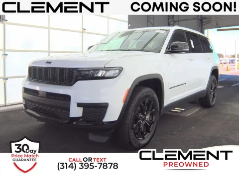White 2024 Jeep Grand Cherokee L Altitude for sale in Florissant, MO