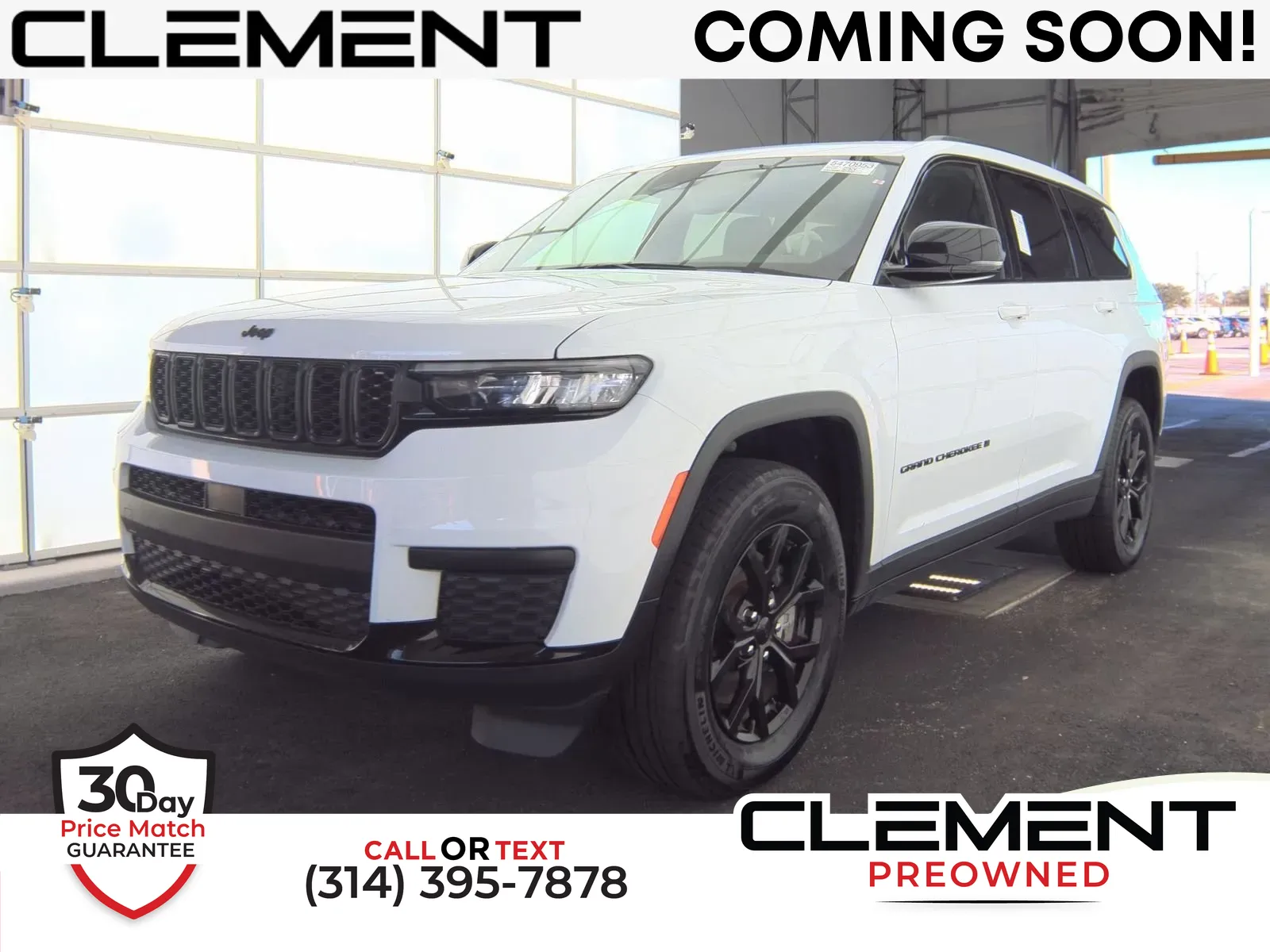 White 2024 Jeep Grand Cherokee L Altitude for sale in Florissant, MO