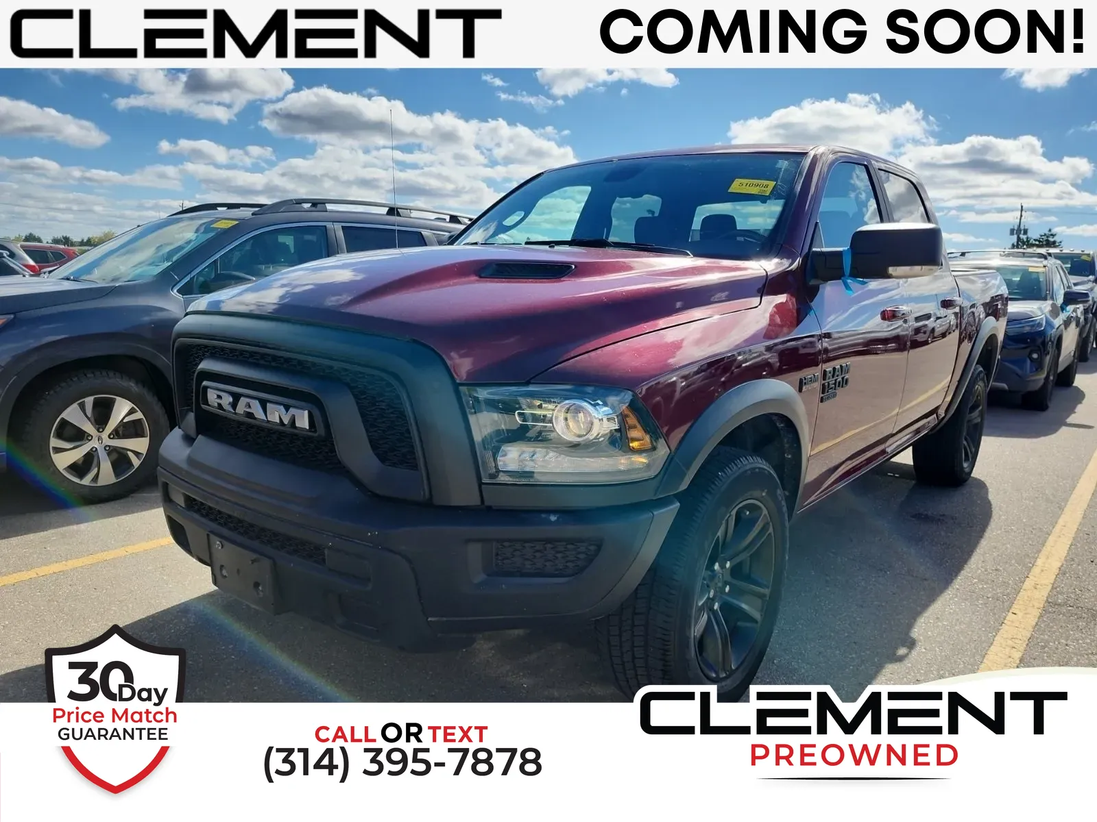 Red 2022 Ram 1500 Classic Warlock for sale in Florissant, MO
