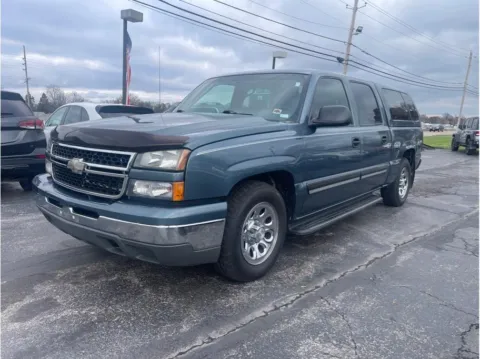 Blue 2007 Chevrolet Silverado (Classic) 1500 Crew Cab LS Pickup 4D 5 3/4 ft for sale in O’Fallon, MO