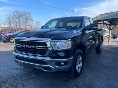 Black 2022 Ram 1500 Quad Cab Big Horn Pickup 4D 6 1/3 ft for sale in O’Fallon, MO