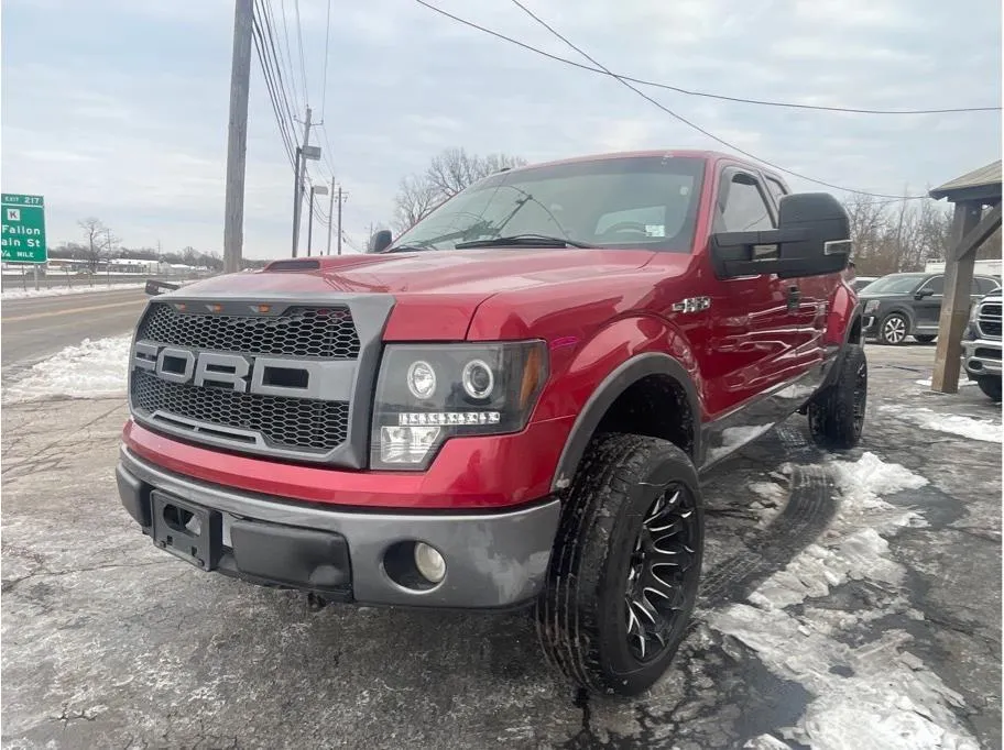 Red 2009 Ford F-150 Super Cab FX4 Pickup 4D 6 1/2 ft for sale in O’Fallon, MO