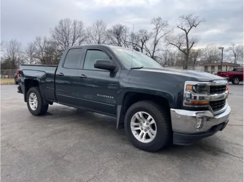 Gray 2018 Chevrolet Silverado 1500 Double Cab LT Pickup 4D 6 1/2 ft for sale in O’Fallon, MO