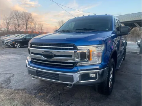Blue 2018 Ford F-150 Super Cab XLT Pickup 4D 6 1/2 ft for sale in O’Fallon, MO