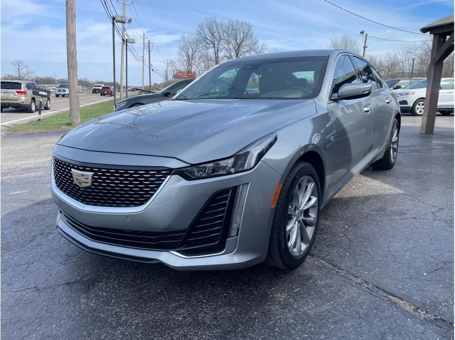 Silver 2024 Cadillac CT5 Premium Luxury Sedan 4D for sale in O’Fallon, MO