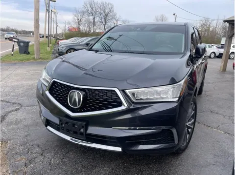 Black 2019 Acura MDX SH-AWD w/Technology Pkg Sport Utility 4D for sale in O’Fallon, MO