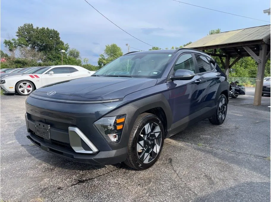 Blue 2024 Hyundai Kona SEL Sport Utility 4D for sale in O’Fallon, MO
