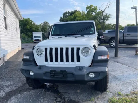 Photos of 2022 Jeep Wrangler Unlimited Sport SUV 4D for sale in O’Fallon, MO at O'Fallon Motors
