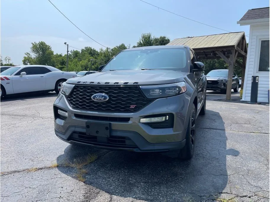 Gray 2021 Ford Explorer ST Sport Utility 4D for sale in O’Fallon, MO