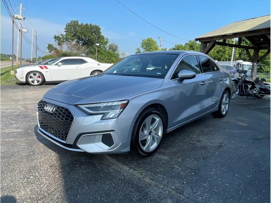 Silver 2024 Audi A3 Premium Sedan 4D for sale in O’Fallon, MO