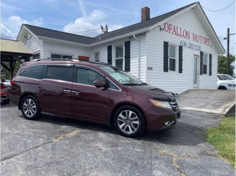 Red 2015 Honda Odyssey Touring Elite Minivan 4D for sale in O’Fallon, MO