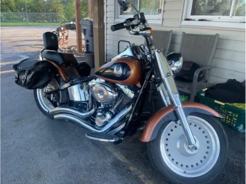 Used 2008 Harley Davidson Fat Boy 105th Anniversary Edition for