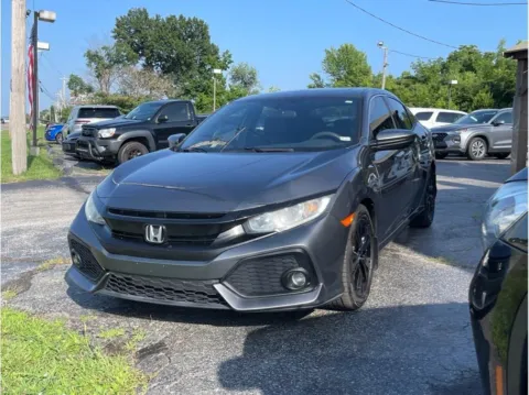 Gray 2018 Honda Civic EX Hatchback 4D for sale in O’Fallon, MO