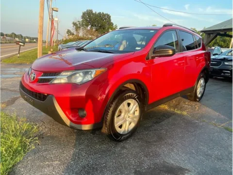Red 2015 Toyota RAV4 LE Sport Utility 4D for sale in O’Fallon, MO