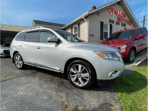Another view of 2013 Nissan Pathfinder Platinum Sport Utility 4D for sale in O’Fallon, MO at O'Fallon Motors