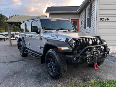 Another view of 2020 Jeep Wrangler Unlimited Willys Sport Utility 4D for sale in O’Fallon, MO at O'Fallon Motors