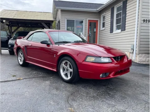 Red 2001 Ford Mustang Cobra Convertible 2D for sale in O’Fallon, MO